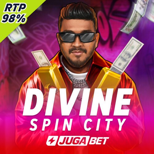 Portada del slot Divine Spin City