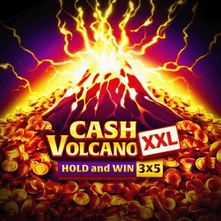Portada del slot Cash Volcano XXL