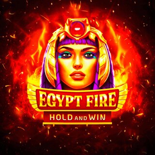 Portada del slot Egypt Fire con fuego