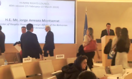 20 diplomáticos abandonaron la reunión en la ONU, durante el discurso de Arreaza