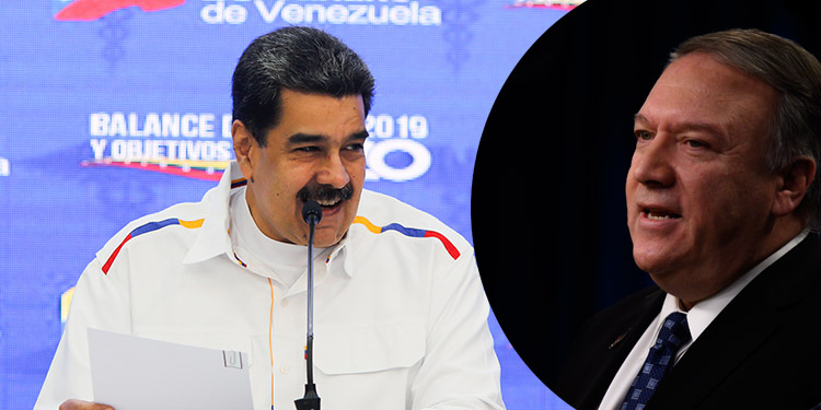 Maduro llama payaso fracasado a Pompeo por apoyar a Guaidó